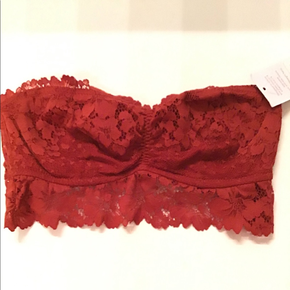 NWT AUDEN unlined Bandeau Bra size XS